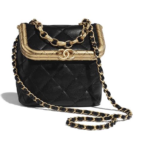 chanel small kiss-lock bag price|chanel bags for sale.